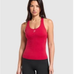 Women's Red Gym Tank Top